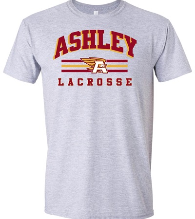 Ashley Lacrosse Soft Style Grey T-Shirt - Orders due Wednesday, March 13, 2024